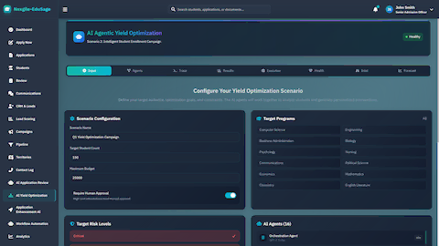 Campaign Configuration - Scenario setup and target selection