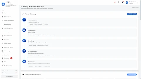 Safety Analysis Complete - Process Summary with Final Risk Score & Confidence Level