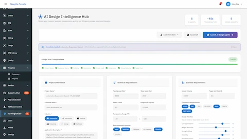 Design Brief Analysis - Requirements extraction and validation from technical specifications